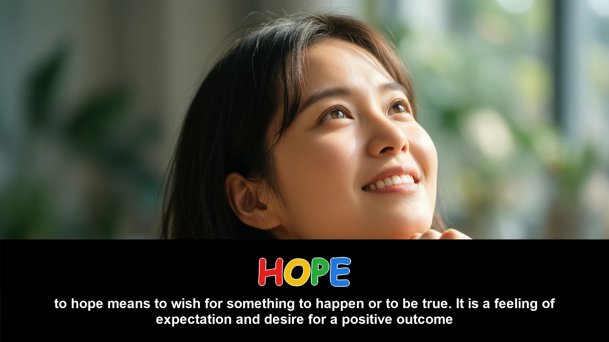 English Illustration for hope